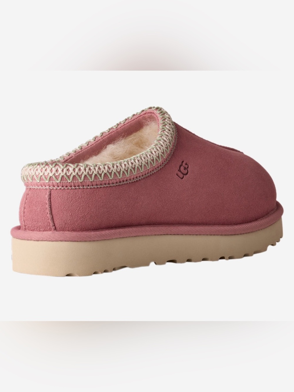 UGG Tasman II Pink Suede Slippers Women’s 9 Brand New in Box - Picture 2 of 12